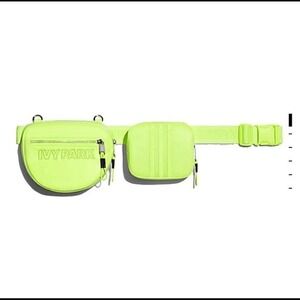 Adidas x Ivy Park IVP Belt Bag Hireye Neon Green Beyoncé 2020 Drop New Sealed